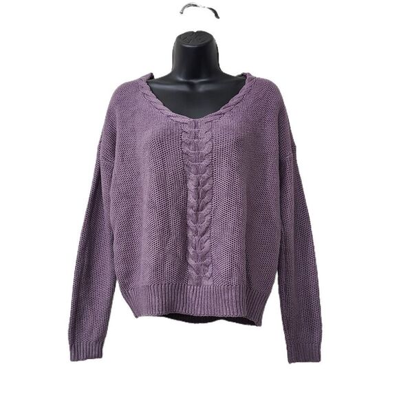 Haute Monde criss‎ cross back sweater Small - Picture 1 of 5
